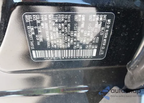 2023 Nissan Rogue Sv Fwd from USA, damaged, VIN JN8BT3BA0PW010062